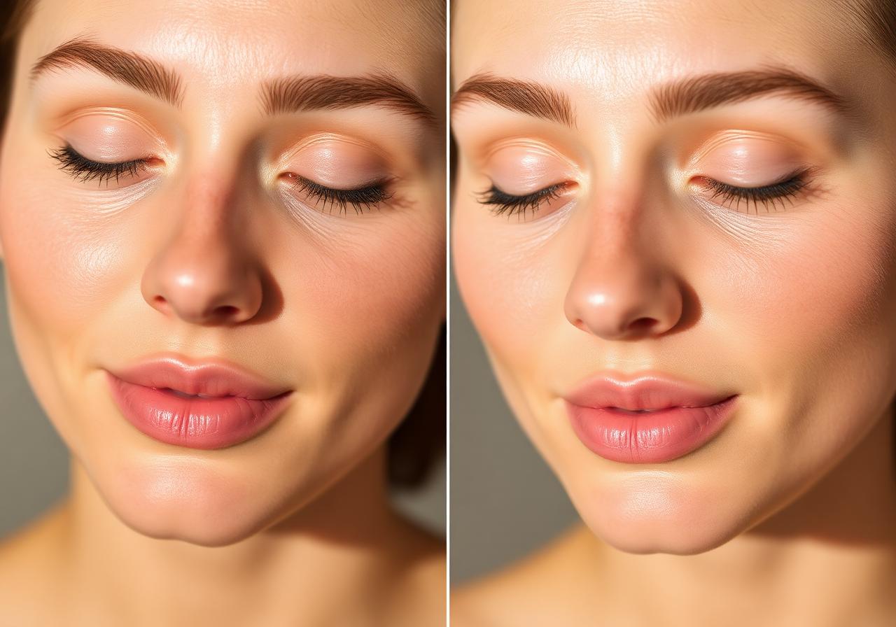 Hollywood Peeling before and after